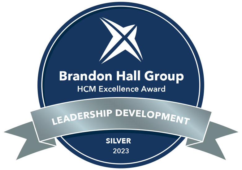 Silver Brandon Hall award for best unique or innovative leadership program 2023