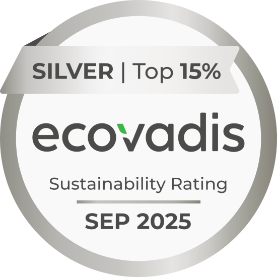 Ecovadis 2025 silver award
