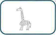 giraffe sketch 3