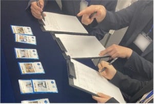 ORGANIC GROWTHを体験する様子