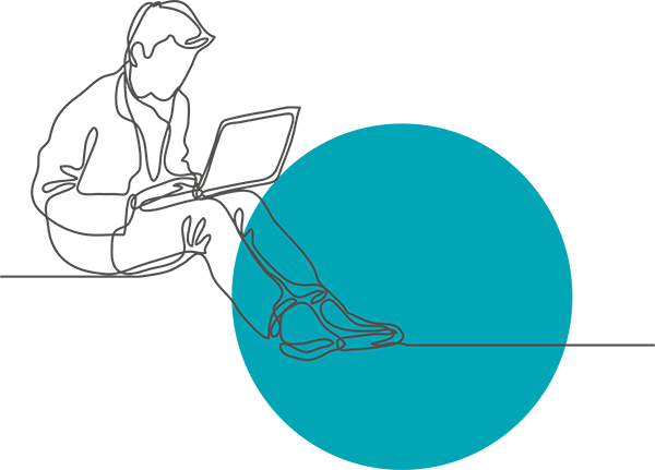 Man using air