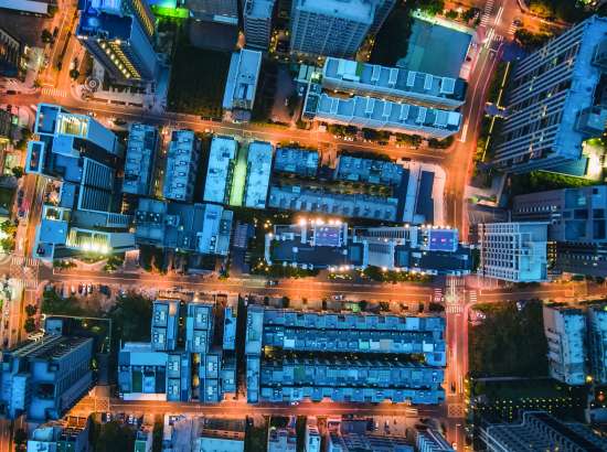 City from above