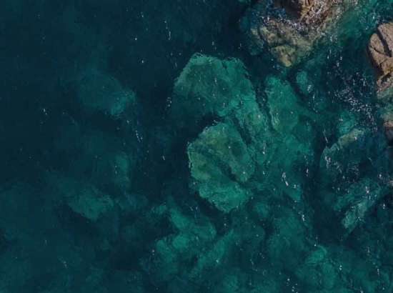 ocean form above