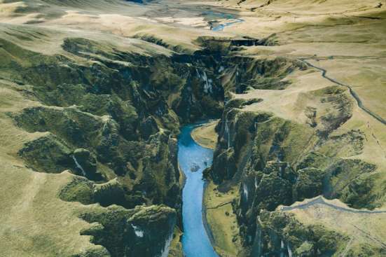 River in the canyon