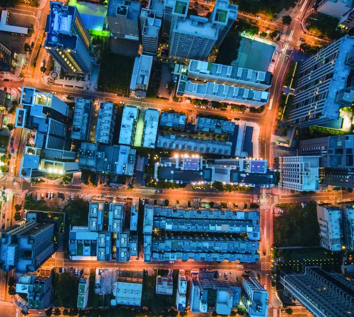 Town from above