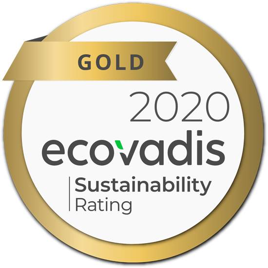 EvoVadis Gold award