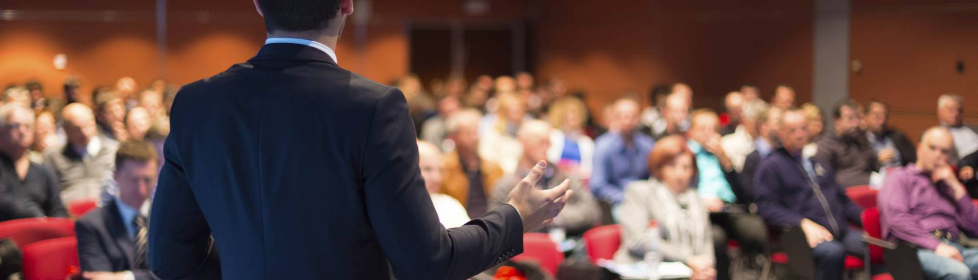 speaker and audience