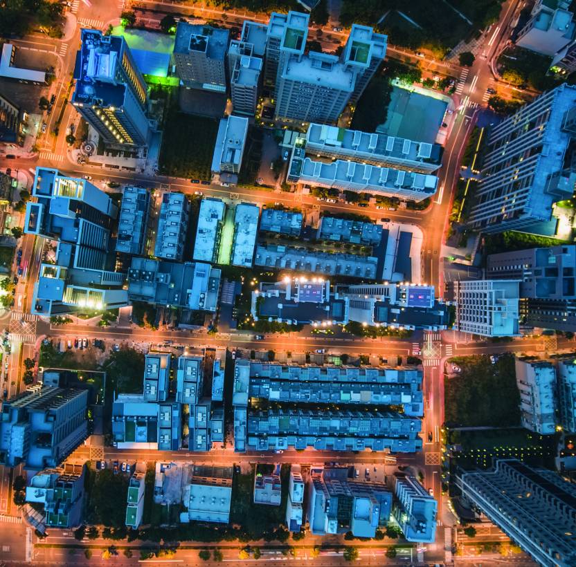 Town from above